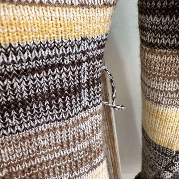 Gimbels Sherwood Classics Vintage Stripe Cardigan Sweater 70’s Size Large - Picture 5 of 11